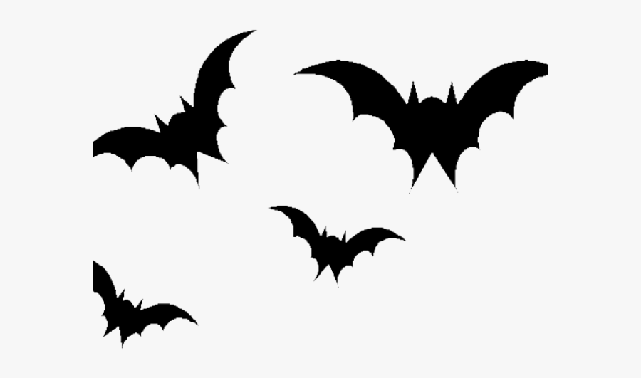 Halloween Bats Clipart - October 2018 Calendar Wallpaper Halloween, Transparent Clipart