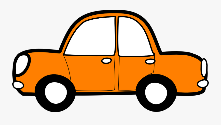 Car Orange Vehicle - Car Clipart Png, Transparent Clipart