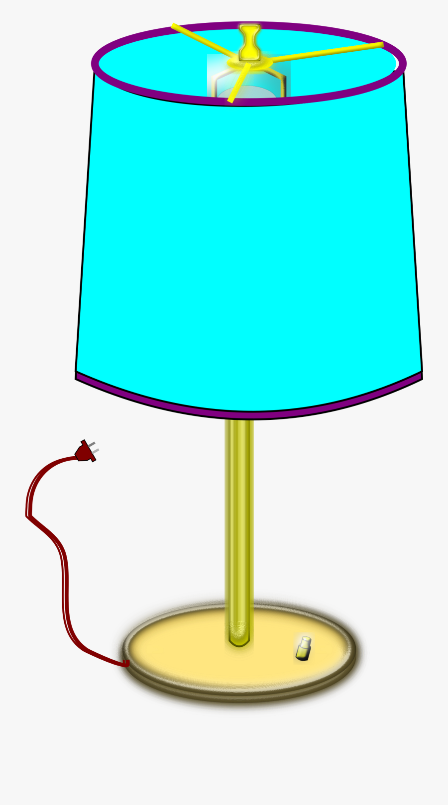 Clip Art Table Cylflac - Lamp Pictures Clip Art, Transparent Clipart