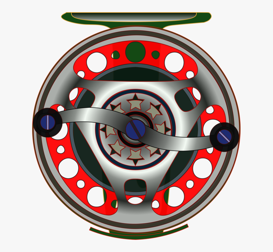 Fly Reel - Fishing Reel, Transparent Clipart