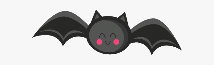 Cute Halloween Bat Clipart, Transparent Clipart