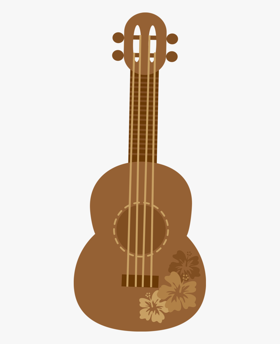 Luau Party Clipart - Violão Tropical Desenho Png, Transparent Clipart