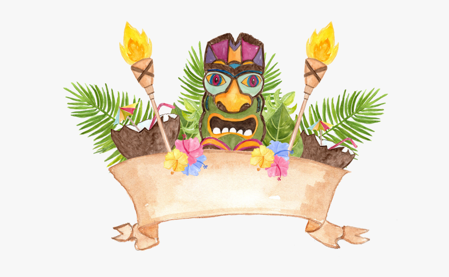 Homely Idea Clipart Hawaii Png Clipartxtras Hawaiian - Transparent Background Luau Clip Art, Transparent Clipart