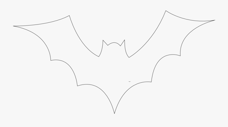 Free Halloween Bats Pictures - Line Art, Transparent Clipart