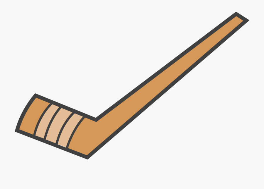 Free Digital Images Vintage, Gif And Clip Art - Clipart Of Hockey Stick, Transparent Clipart