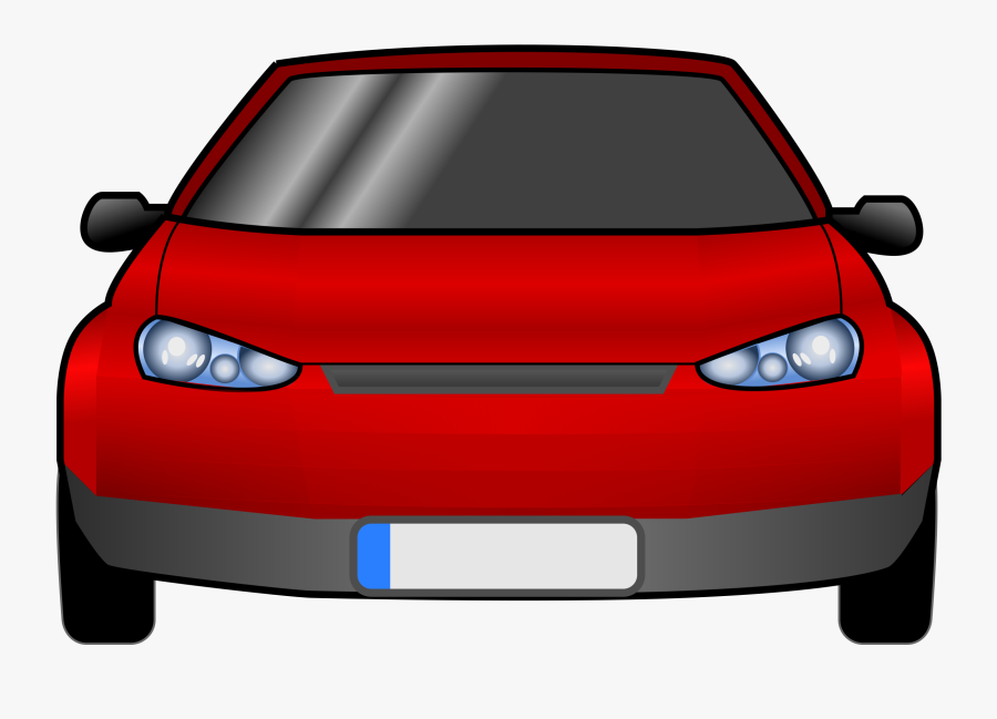 Car-front Picture Library Library - Car Front Clip Art, Transparent Clipart