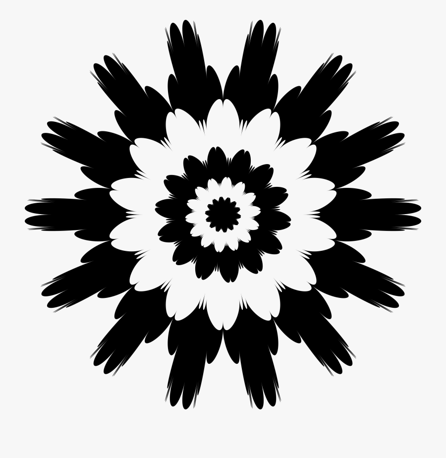 Vector Black And White Stock Black And White Poinsettia - Element Cycles Logo Png, Transparent Clipart