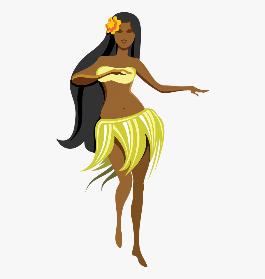 Our Ohana Aulii Luau Png Free Library - Hawaiian Dancer Transparent Background, Transparent Clipart