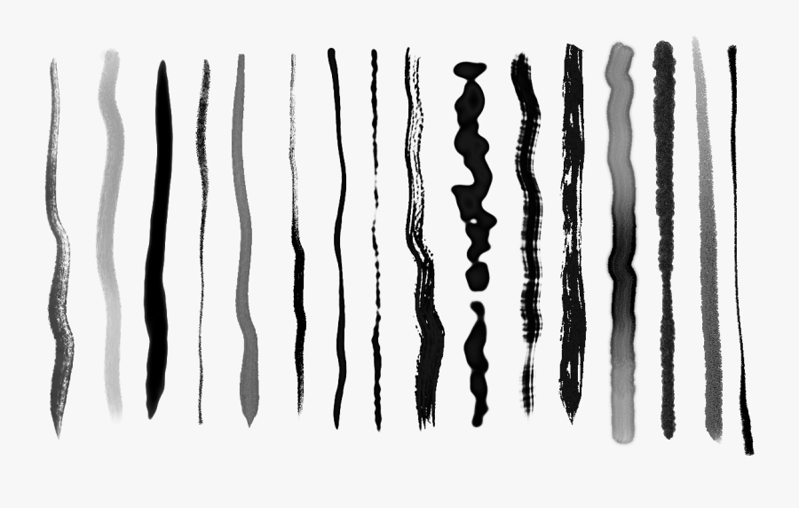 Clip Art Daub For Paint - Clip Studio Ink Brush, Transparent Clipart