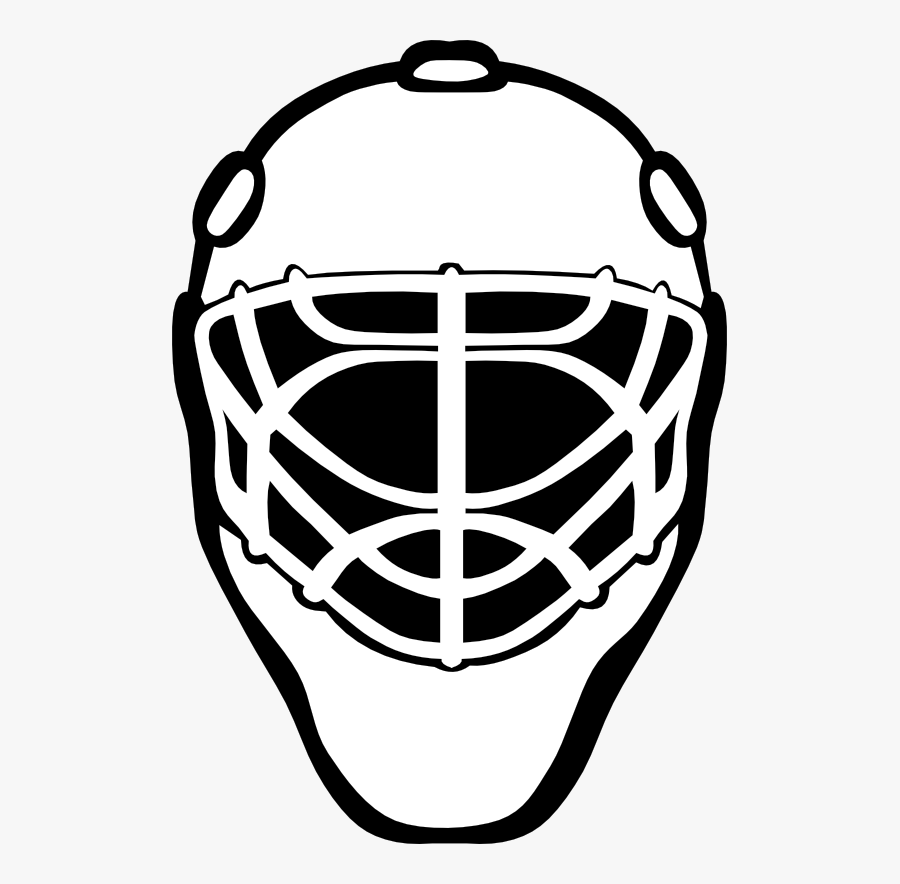Lacrosse Photography - Hockey Goalie Mask Clipart, Transparent Clipart