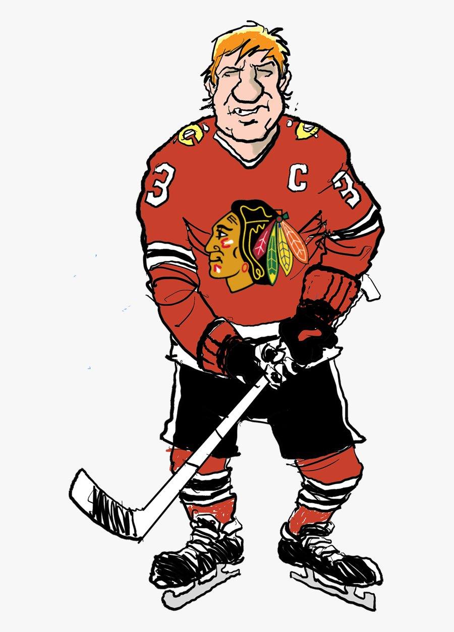 Transparent Hockey Goal Png - Chicago Blackhawks, Transparent Clipart