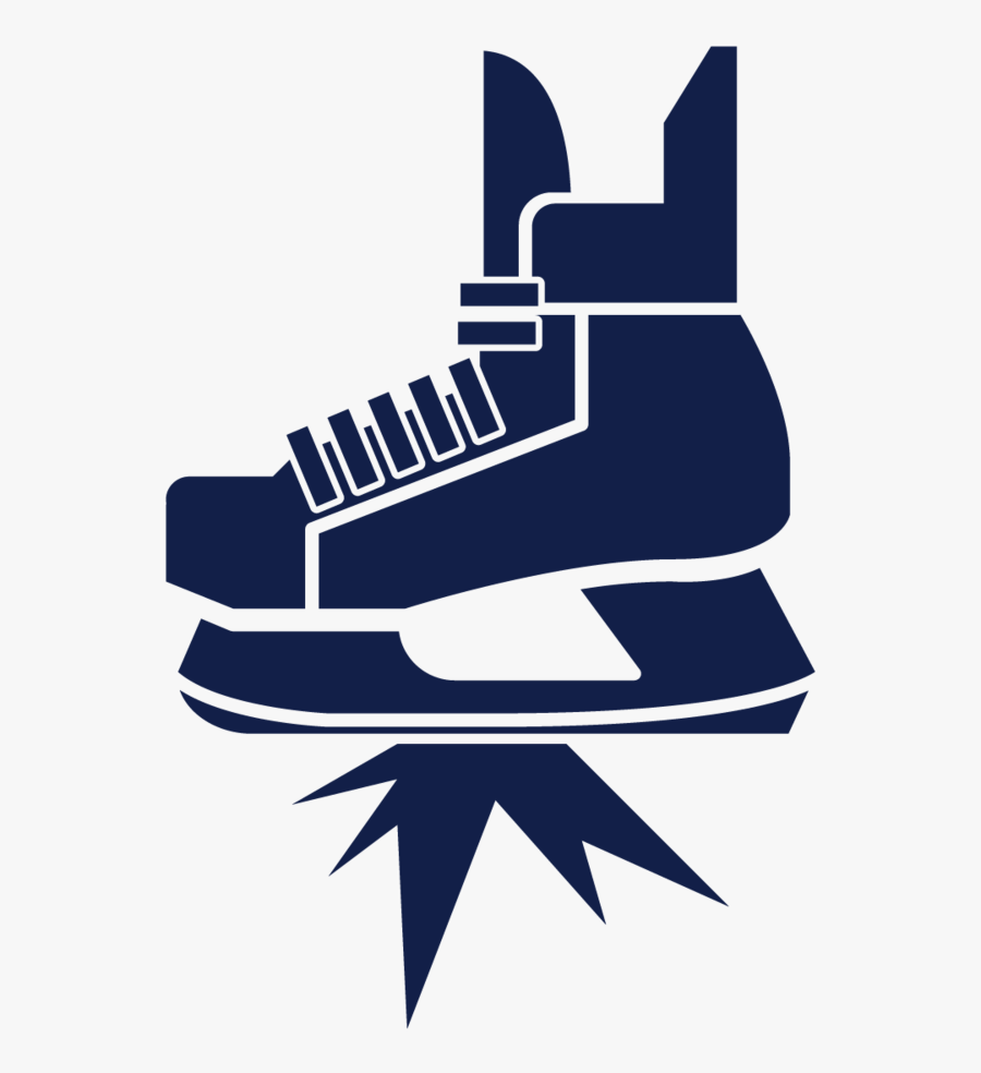 Hockey Clipart Etsy - Ice Skate Profiling, Transparent Clipart
