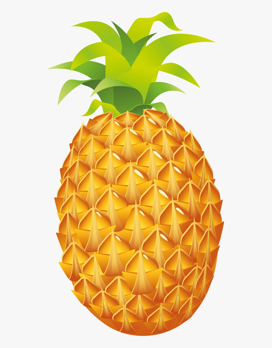 Pineapple Luau Fruit Clip Art - Pineapple Clipart, Transparent Clipart