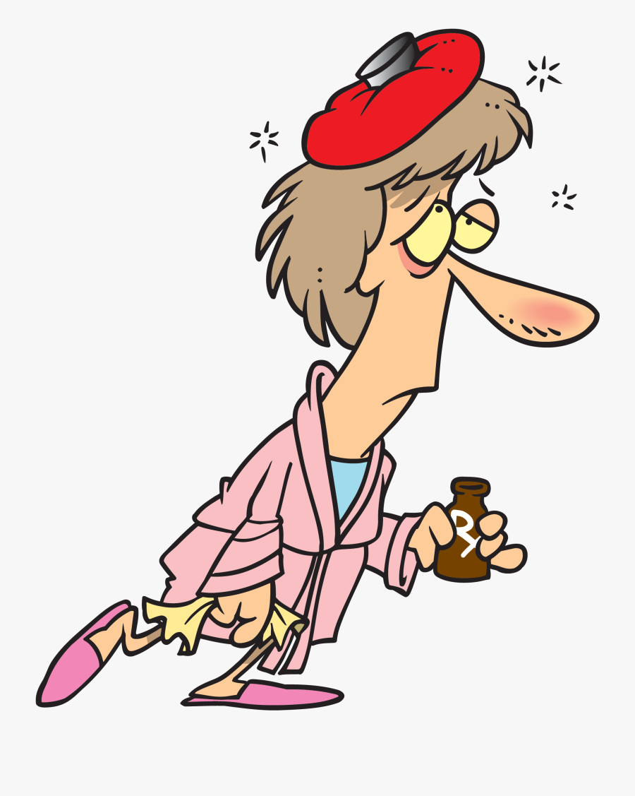 Common Cold « Diloga - Transparent Sick Person Clipart, Transparent Clipart