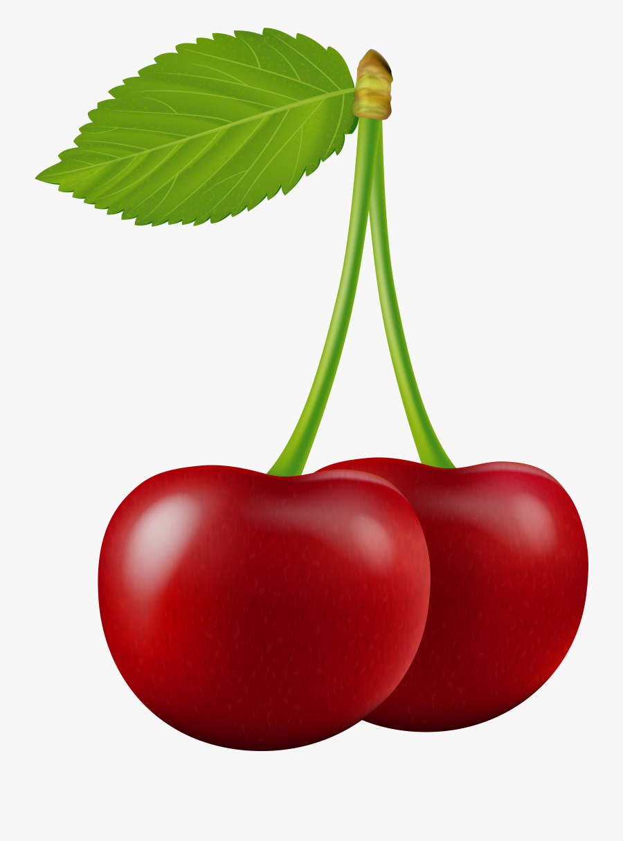 Cherries Clipart Transparent Background Clip Art Png - Transparent Background Cherry Clipart, Transparent Clipart