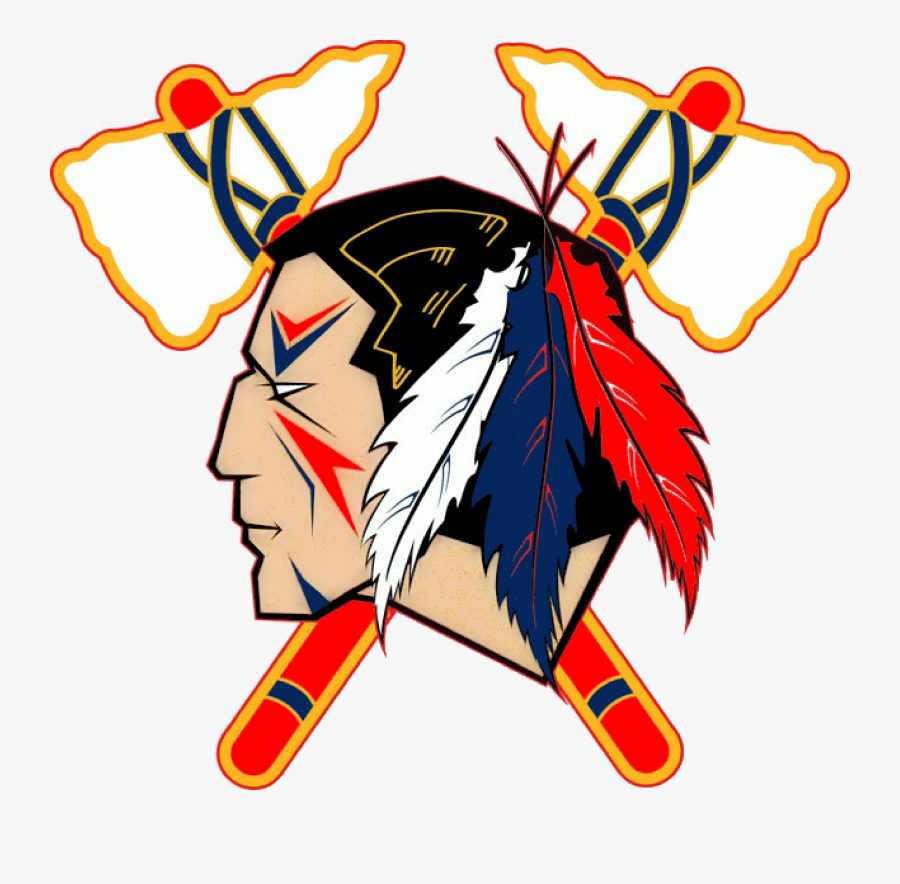 Johnstown Tomahawks Logo, Transparent Clipart