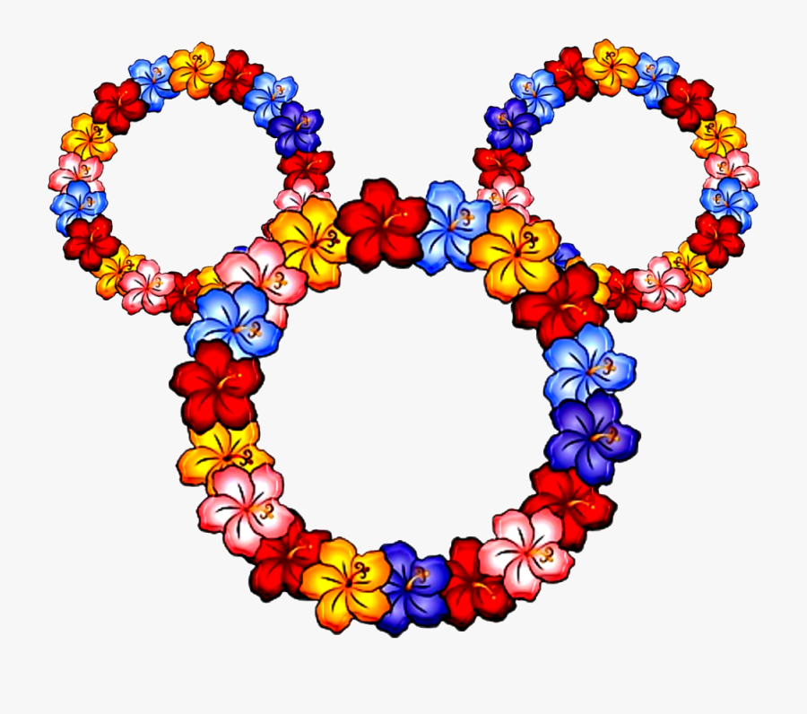Lei Clip Art - Mickey Outline Icon Transparent, Transparent Clipart