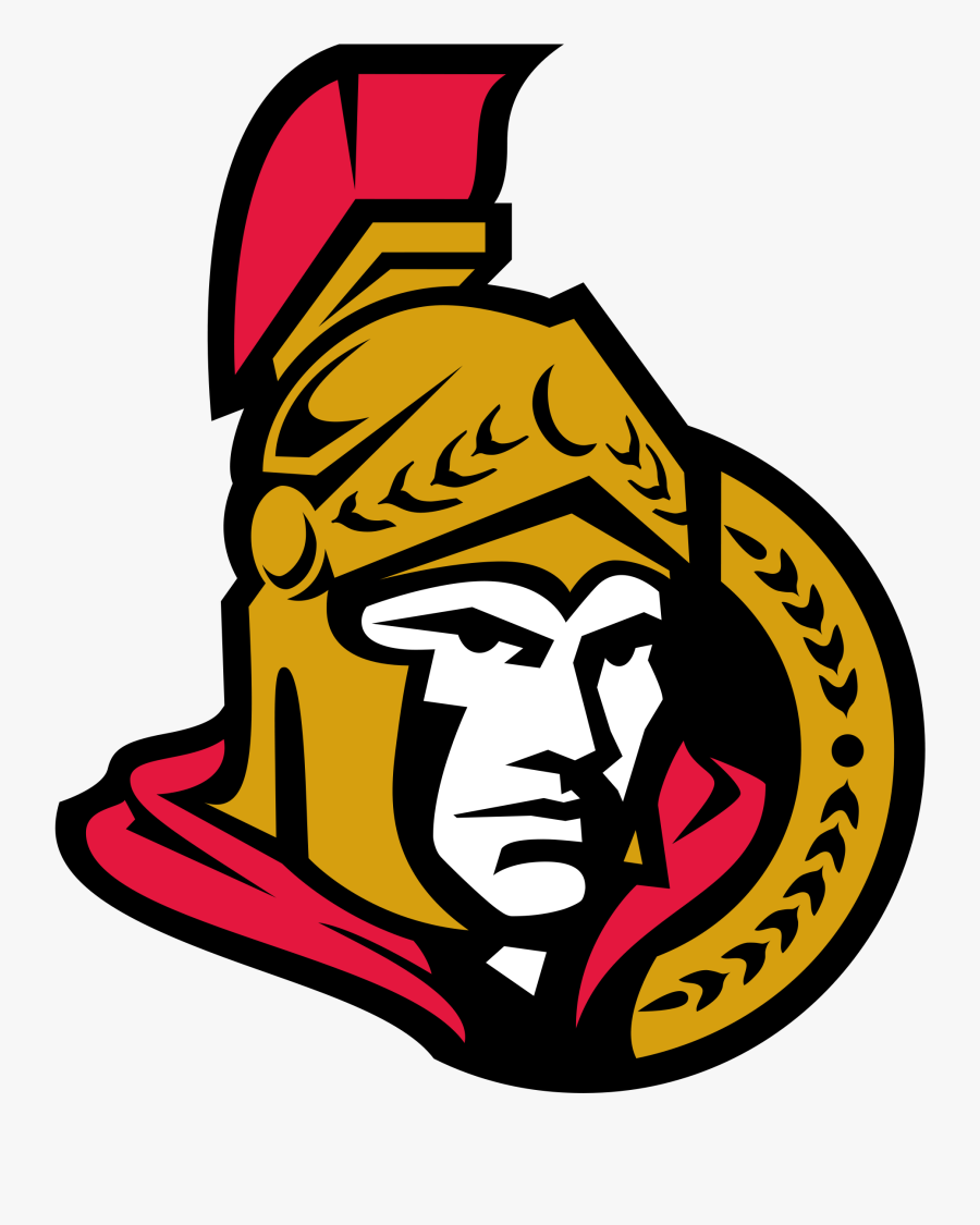 Transparent Hockey Net Png - Ottawa Senators Logo Png, Transparent Clipart