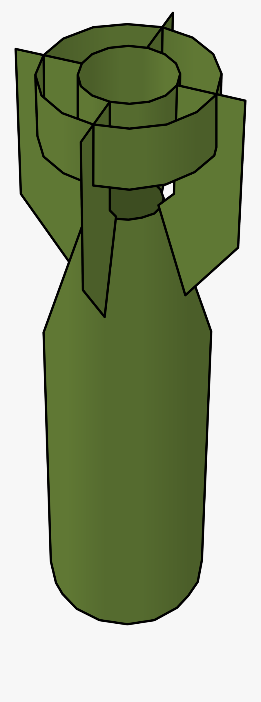 Bomb - Clipart - Ww2 Bomb Clipart, Transparent Clipart