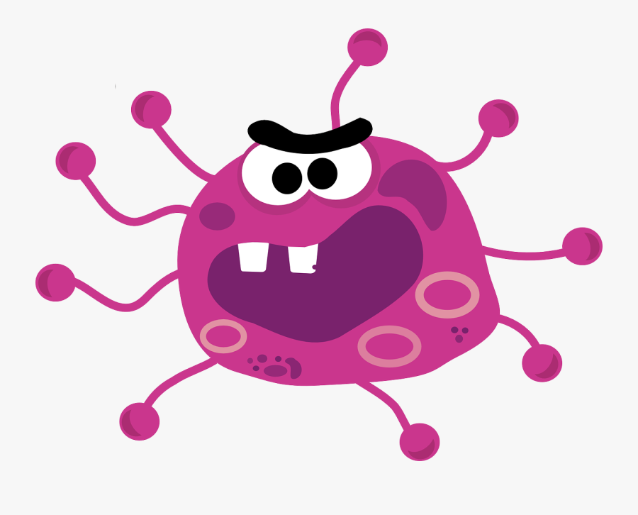 Can Cold Weather Make You Sick - Virus Clipart, Transparent Clipart