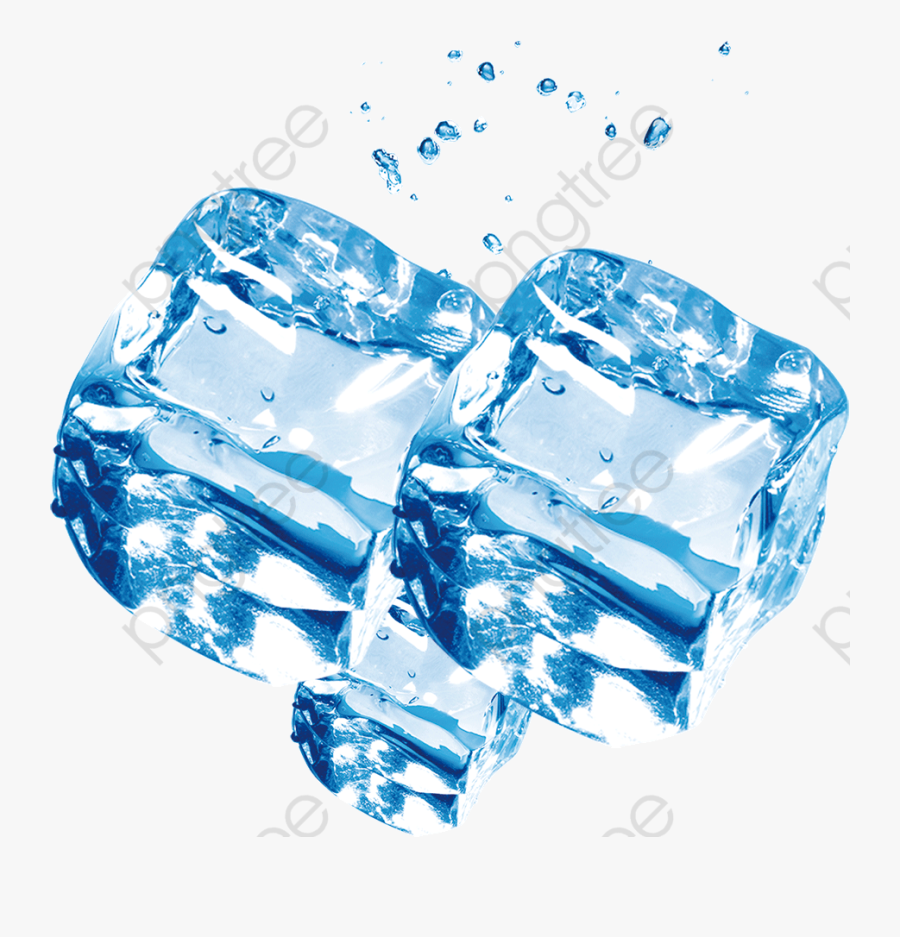 Ice Cubes Cold Png, Transparent Clipart