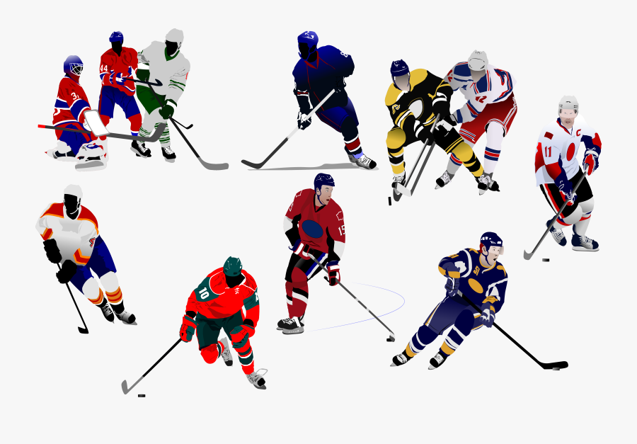 Ice Hockey Hockey Puck Clip Art - Hockey Player Vector, Transparent Clipart