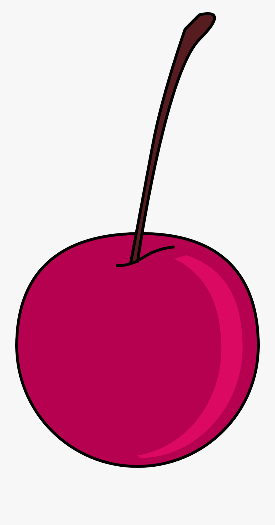 Transparent Cherry Clipart - Pink Cherry Clipart, Transparent Clipart