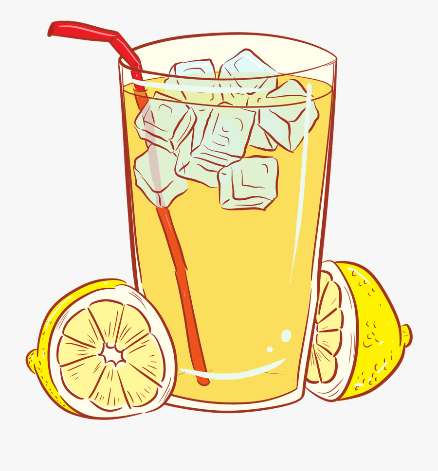 Lemonade Clip Art, Transparent Clipart