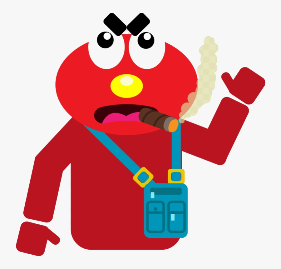 Elmo Times Square Emoji Clipart Transparent Png - Cartoon, Transparent Clipart