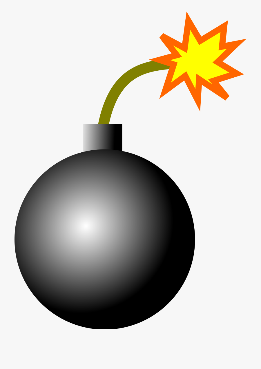 Collection Of Free Fused Clipart Transparent Background - Cartoon Bomb Transparent Background, Transparent Clipart