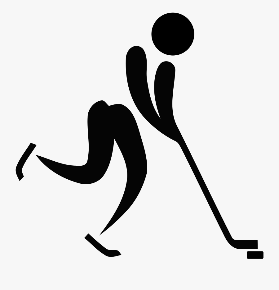 Olympic Ice Hockey Logo - Ice Hockey, Transparent Clipart