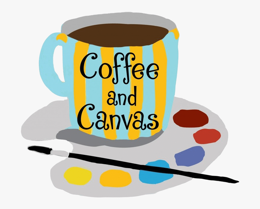 Coffee And Canvas - Coffee And Canvas Clipart, Transparent Clipart