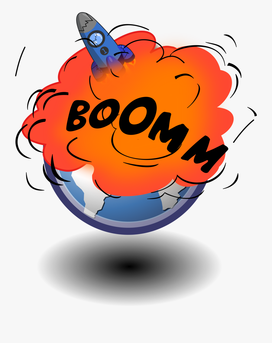 Clipart Rocket Explosion Png Images Clipart - Rocket Explosion Clipart, Transparent Clipart