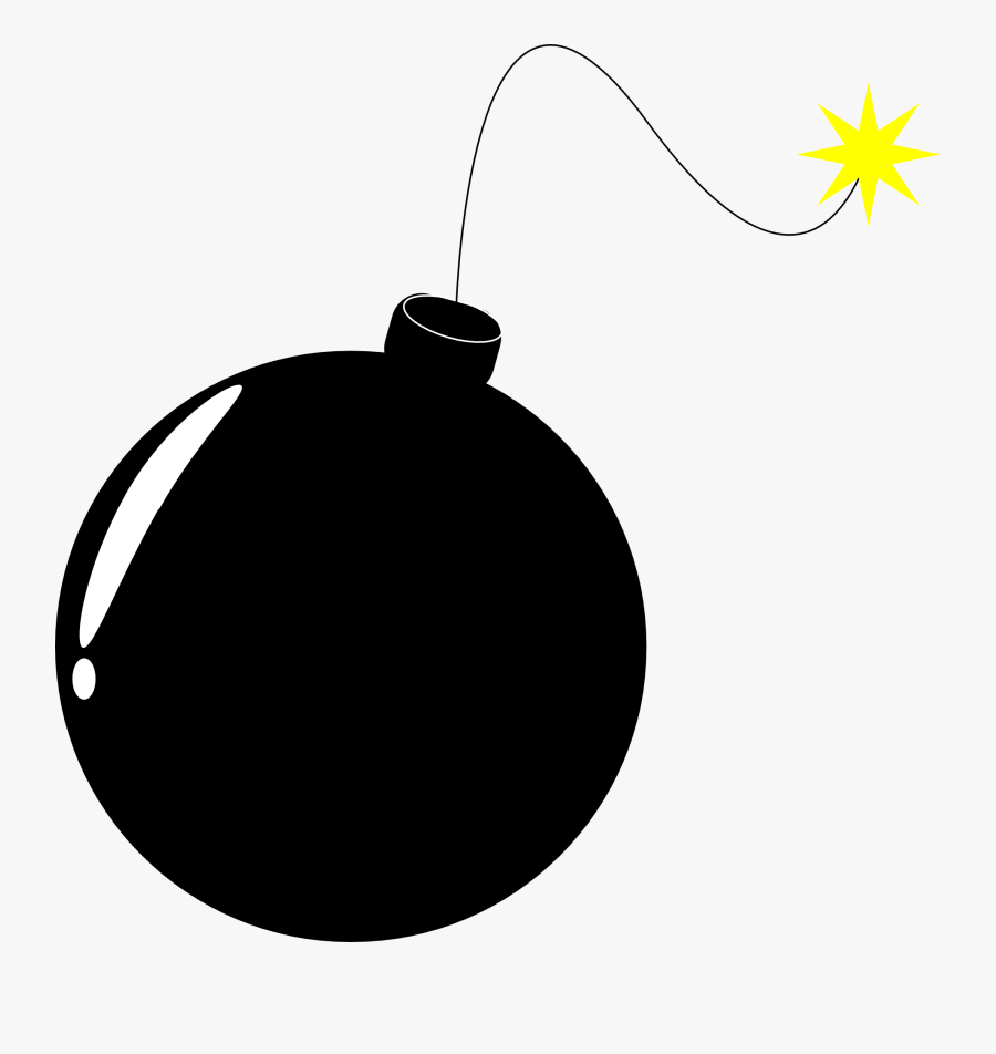 Bomb, Explosive, Detonation, Fuze, Fuse, Explosion - Bomb Transparent Background, Transparent Clipart