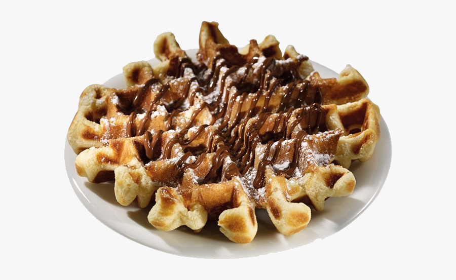 Waffle Png With Nutella, Transparent Clipart