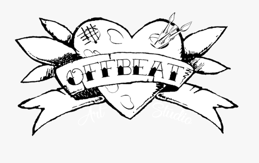 Offbeat Art Studio - Illustration, Transparent Clipart