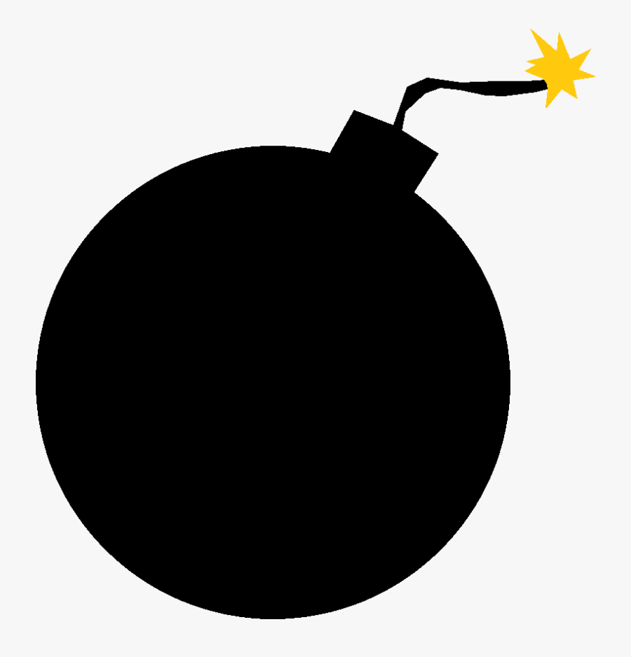 Leaf,monochrome Photography,circle - Bomb Clipart Black And White, Transparent Clipart