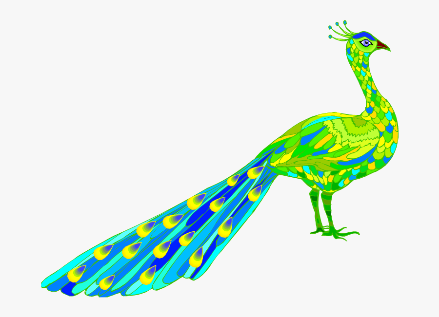 Free Peacock Clipart - Peacock Side View Clipart, Transparent Clipart