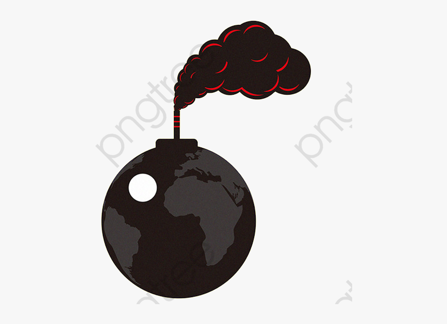 Bomb Clipart Smoke - Bomba De Humo Animado, Transparent Clipart