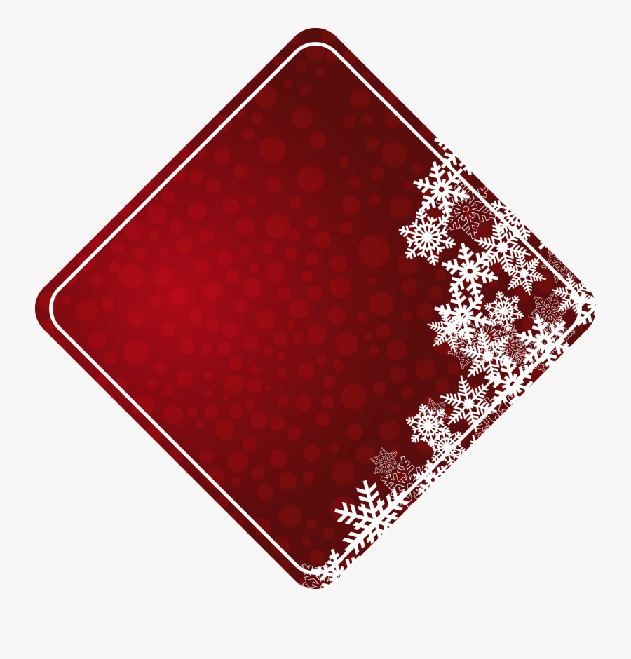 Box Square Text Polka Rhombus Diamond Red Clipart - Icon, Transparent Clipart