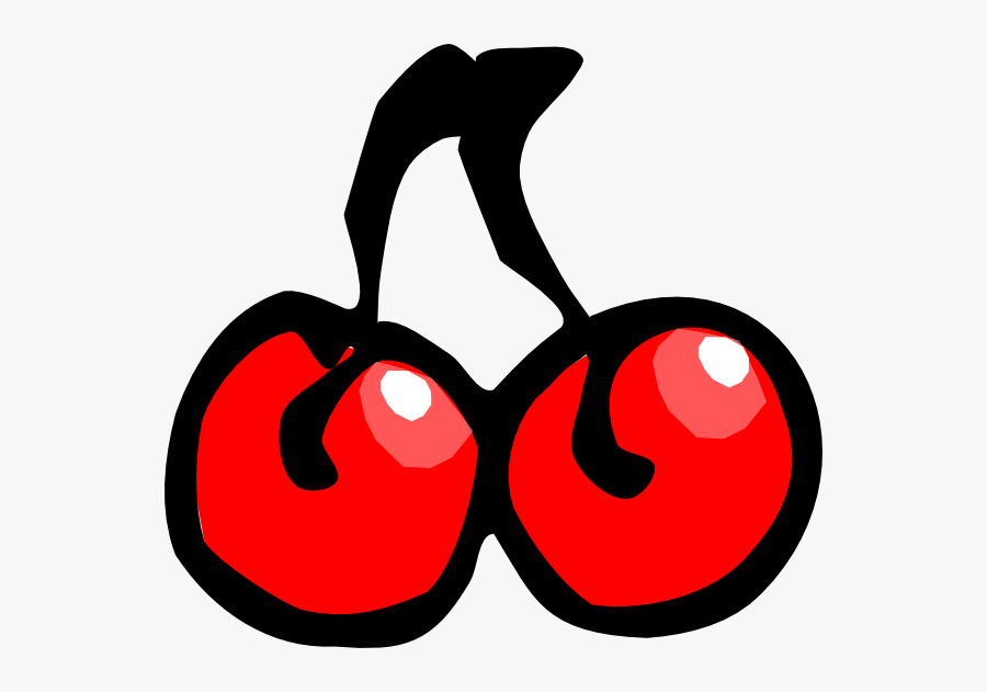 Cherry Svg Clip Arts, Transparent Clipart