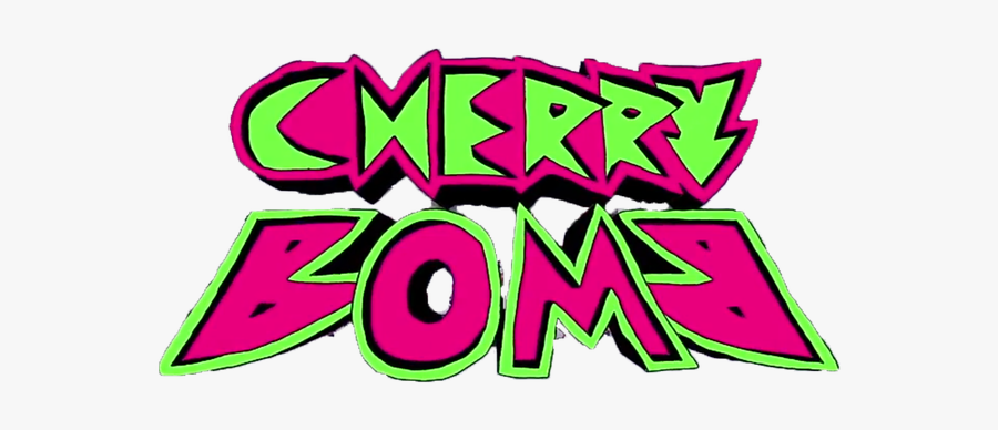 Cherry Bomb Logo Nct - Graphic Design, Transparent Clipart