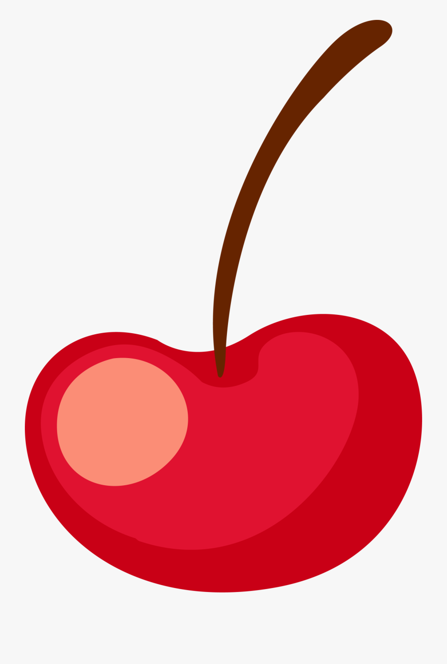 Mango Clipart Cherry - Cartoon Cherry Transparent Background , Free