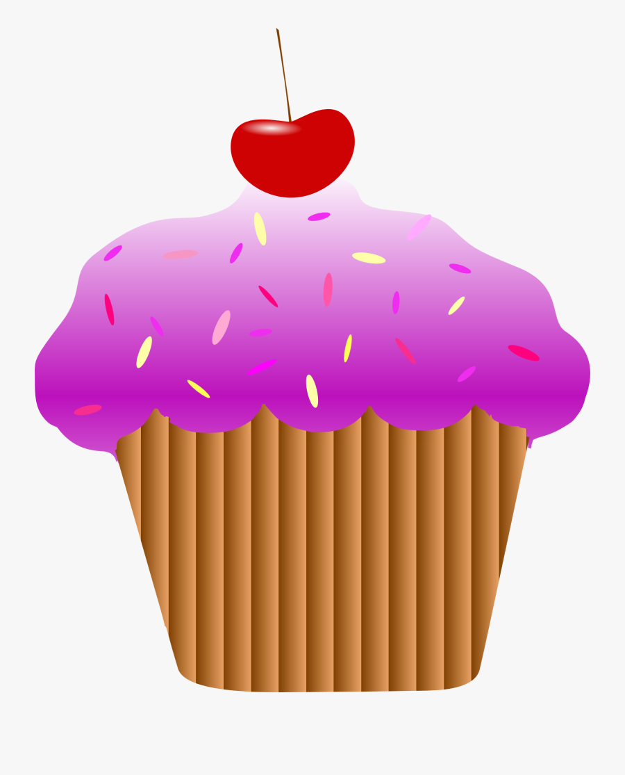 Cupcake, Transparent Clipart
