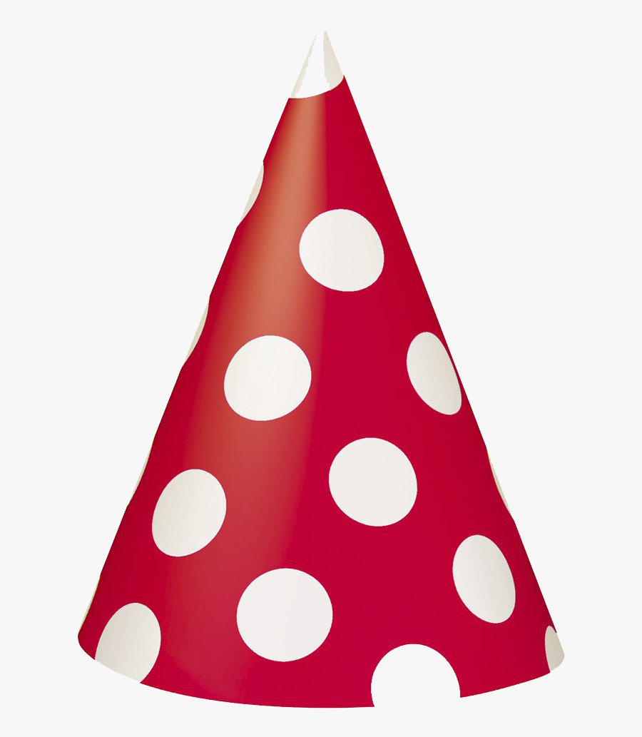 Transparent Birthday Hat Clipart Transparent Background - Red Birthday Hat Png, Transparent Clipart