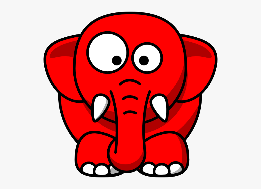Pink Elephant Clipart, Transparent Clipart