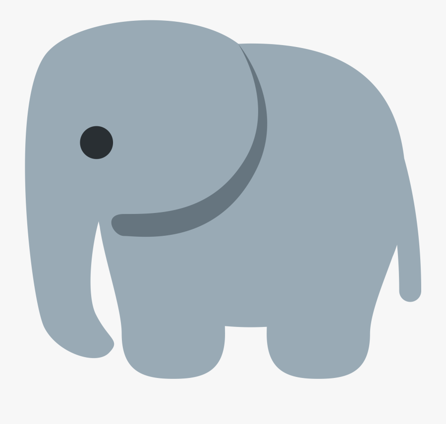 Clip Art Baby Elephant Download - Endangered Emojis Elephant, Transparent Clipart