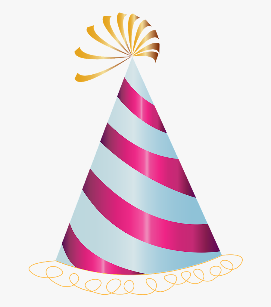 Happy Birthday Text Png, Birthday Text Png, Pngs, Png, - Transparent Background Birthday Hat, Transparent Clipart