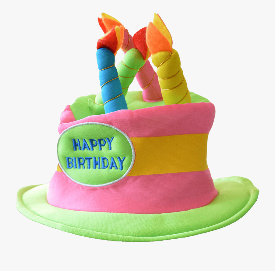 Birthday Hat Transparent Stick Clip Art - Funny Birthday Hat Png, Transparent Clipart