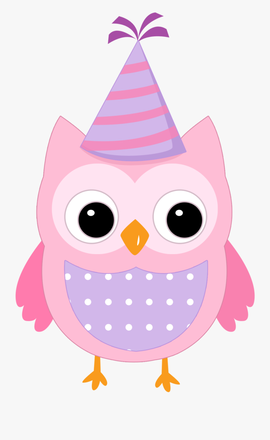 Clipart Art Owl, Clip Art And Owl Clip Art - Owls With Birthday Hats, Transparent Clipart